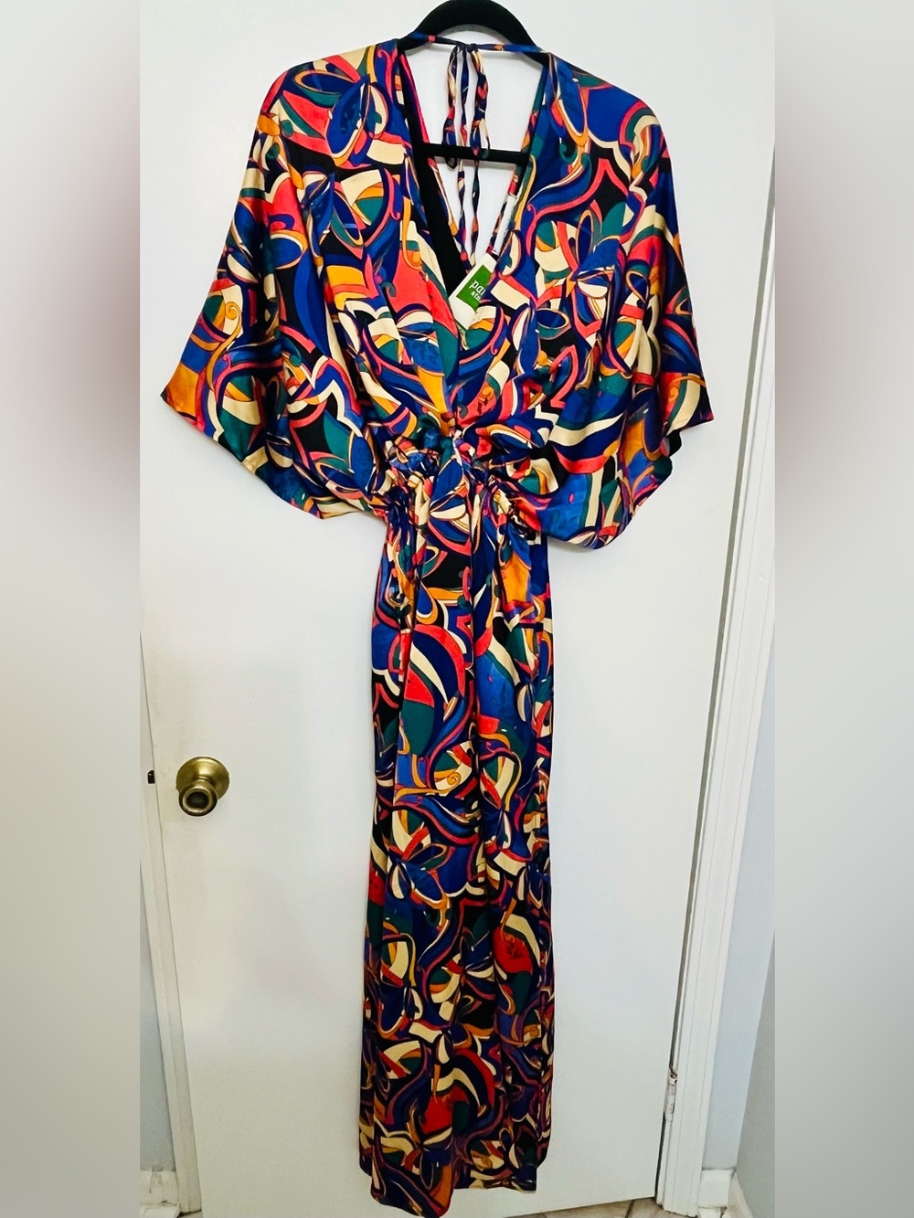 🚨NWT🚨Pants Store Abstract Multicolor Maxi Dress, size L